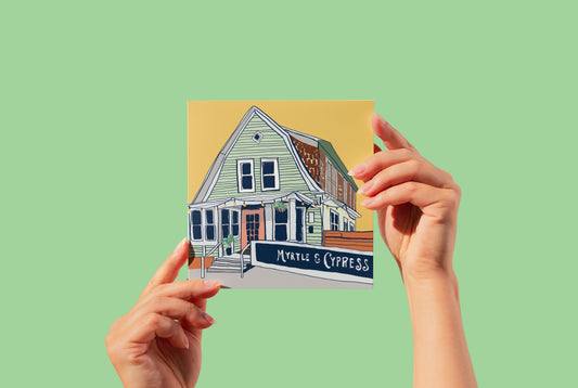 Myrtle & Cypress Greeting Card