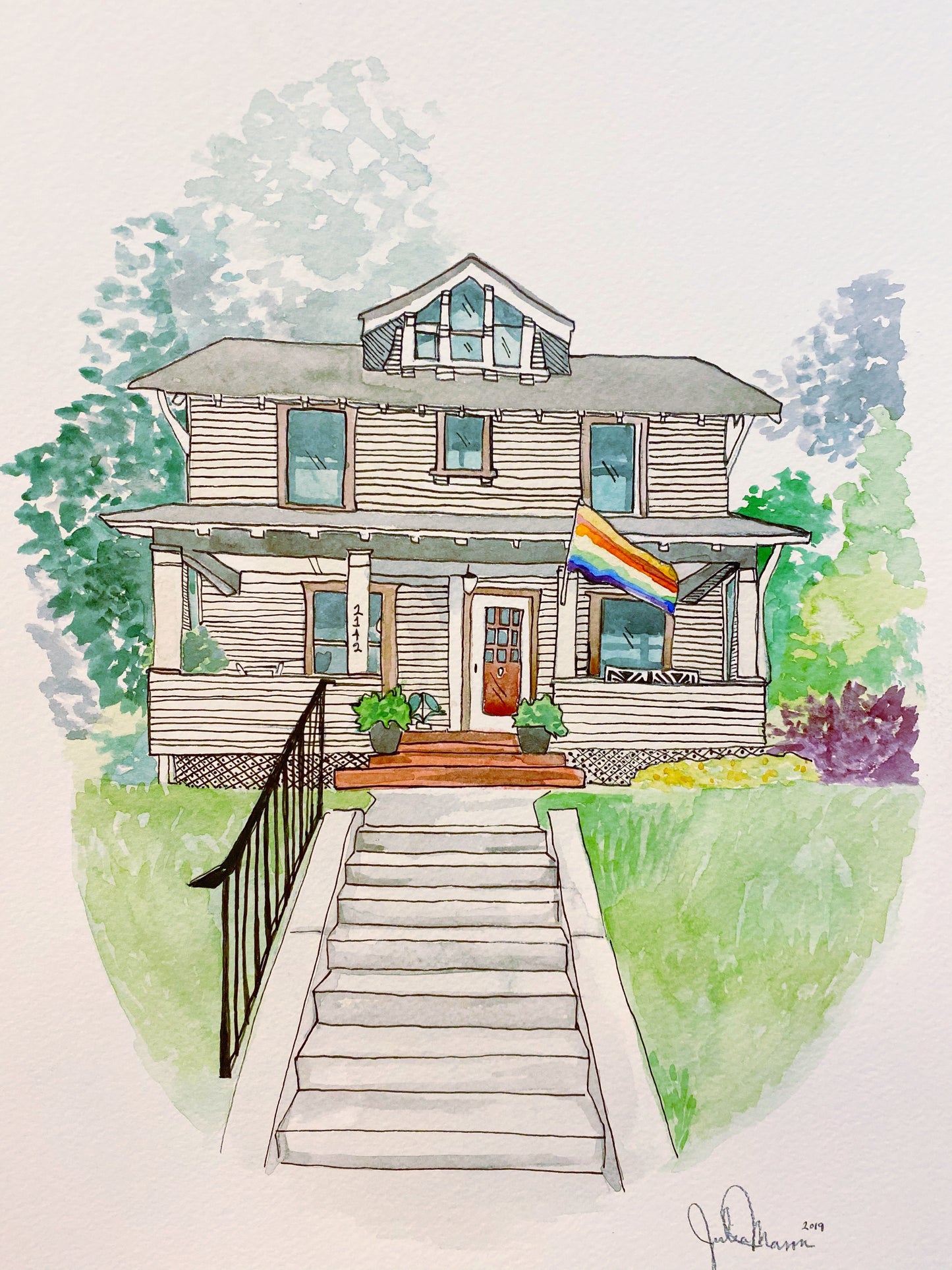 Custom Home Illustration – Limited Spring Opening (Only 5 Available)