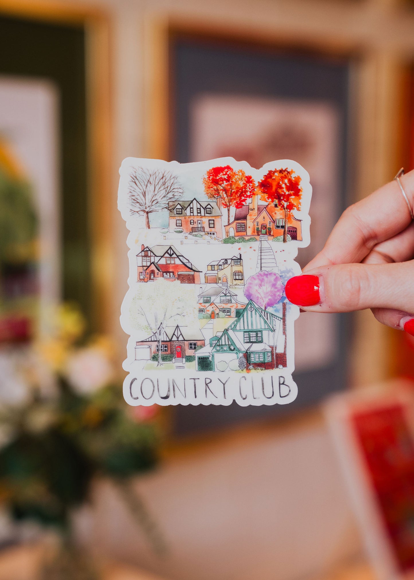 Country Club Sticker