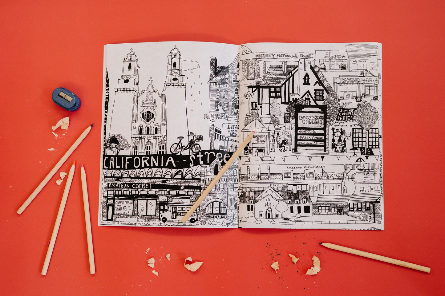 Julia M Illustrates Coloring Book