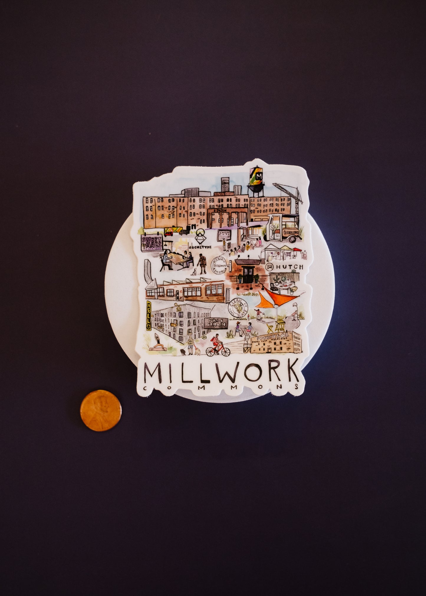 Millwork Commons Sticker