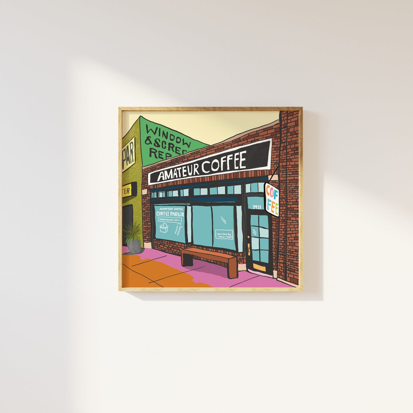 Amateur Coffee Print