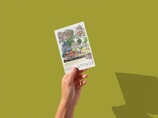 Park Avenue Greeting Card