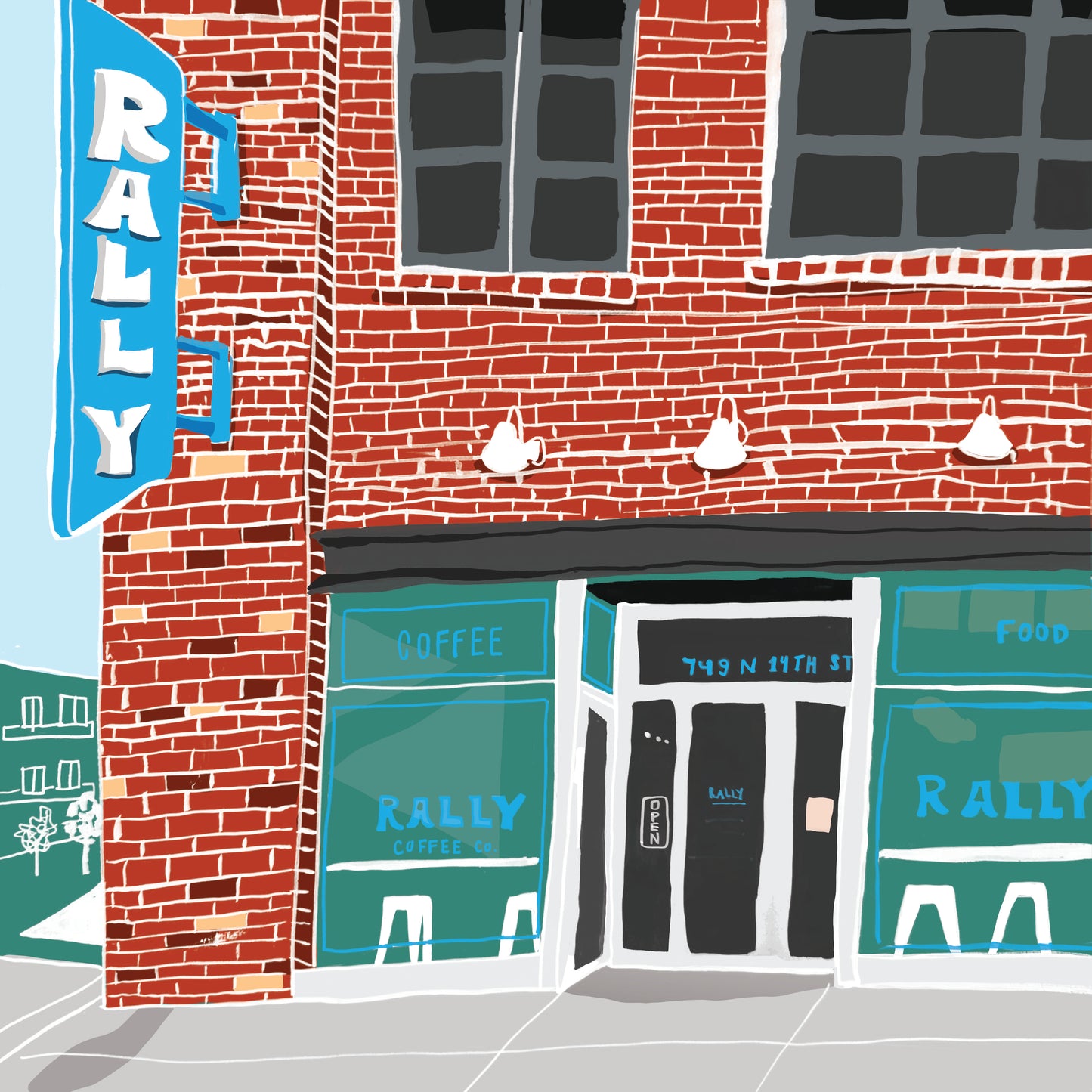 Rally Coffee Co. Print