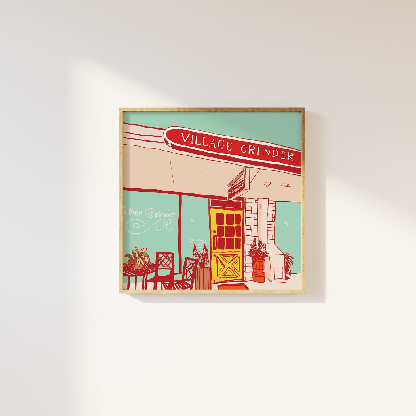 Village Grinder Print