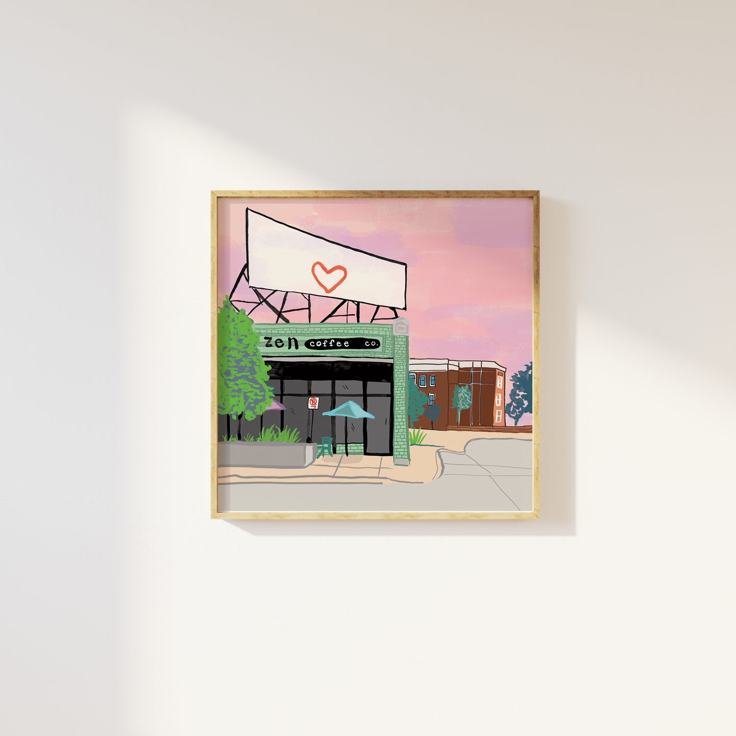 Zen Coffee Farnam Print