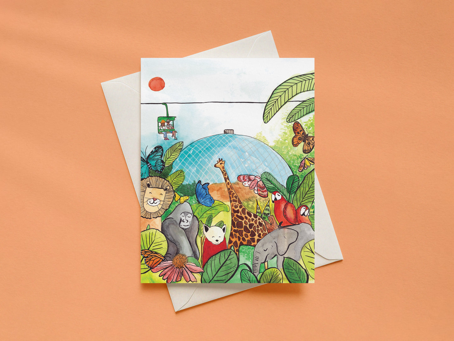 Zoo Greeting Card