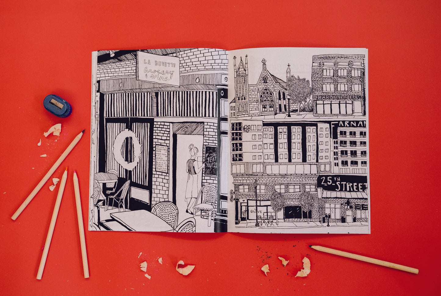 Julia M Illustrates Coloring Book