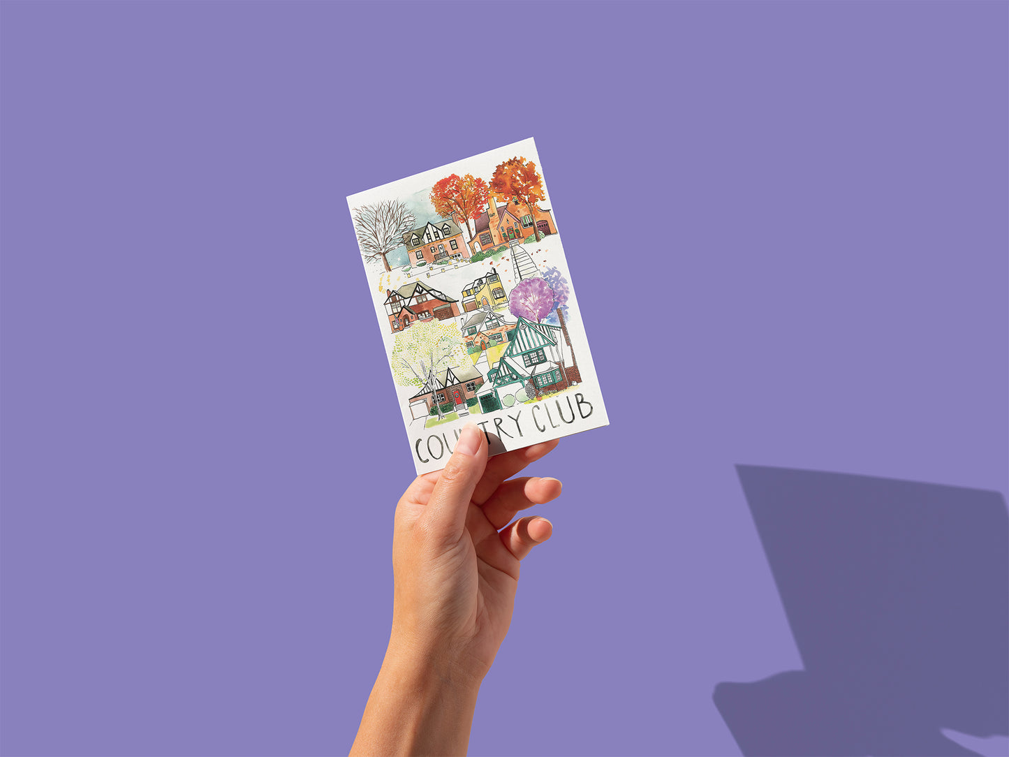 Country Club Greeting Card