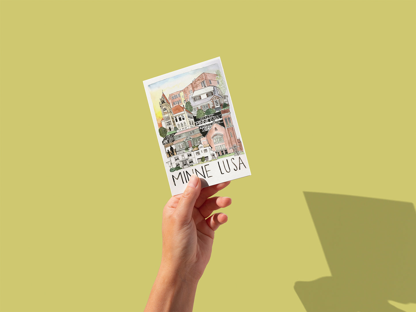 Minne Lusa Greeting Card