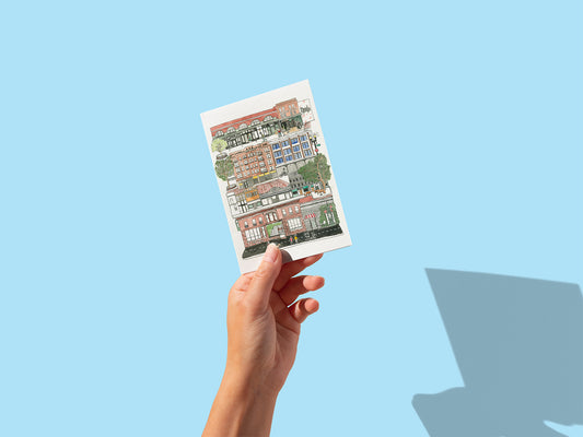 Old Market Greeting Card