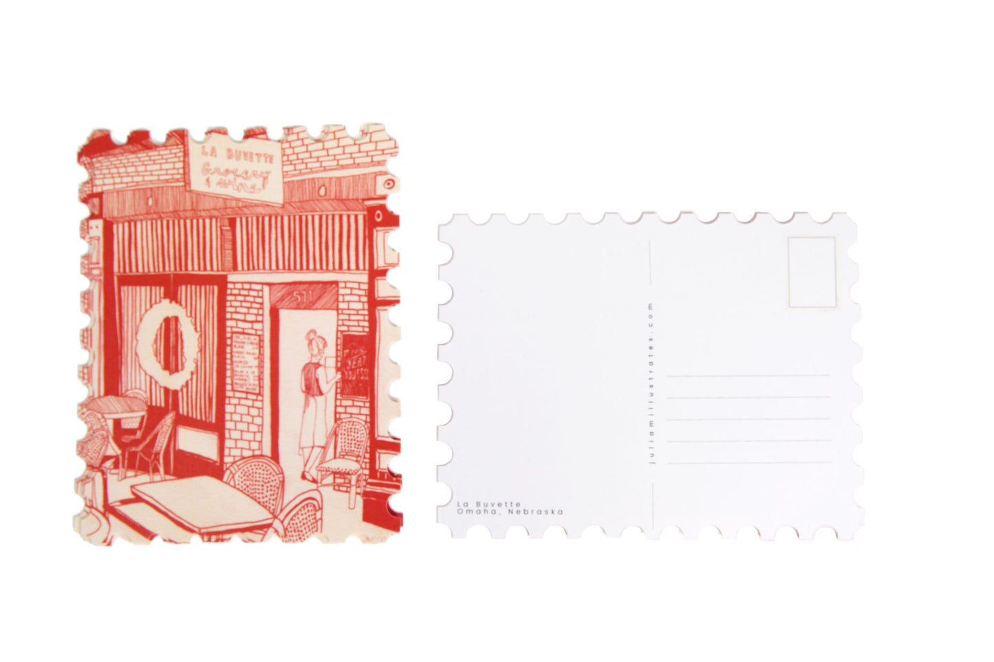 La Buvette Postcard Set
