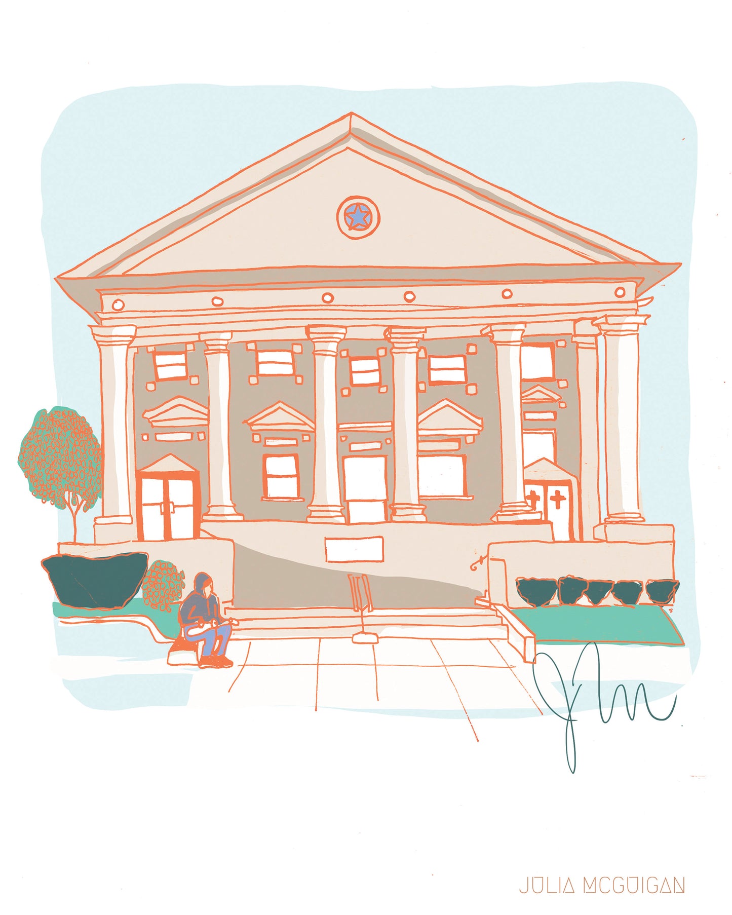 Emmaus Bible Church Print