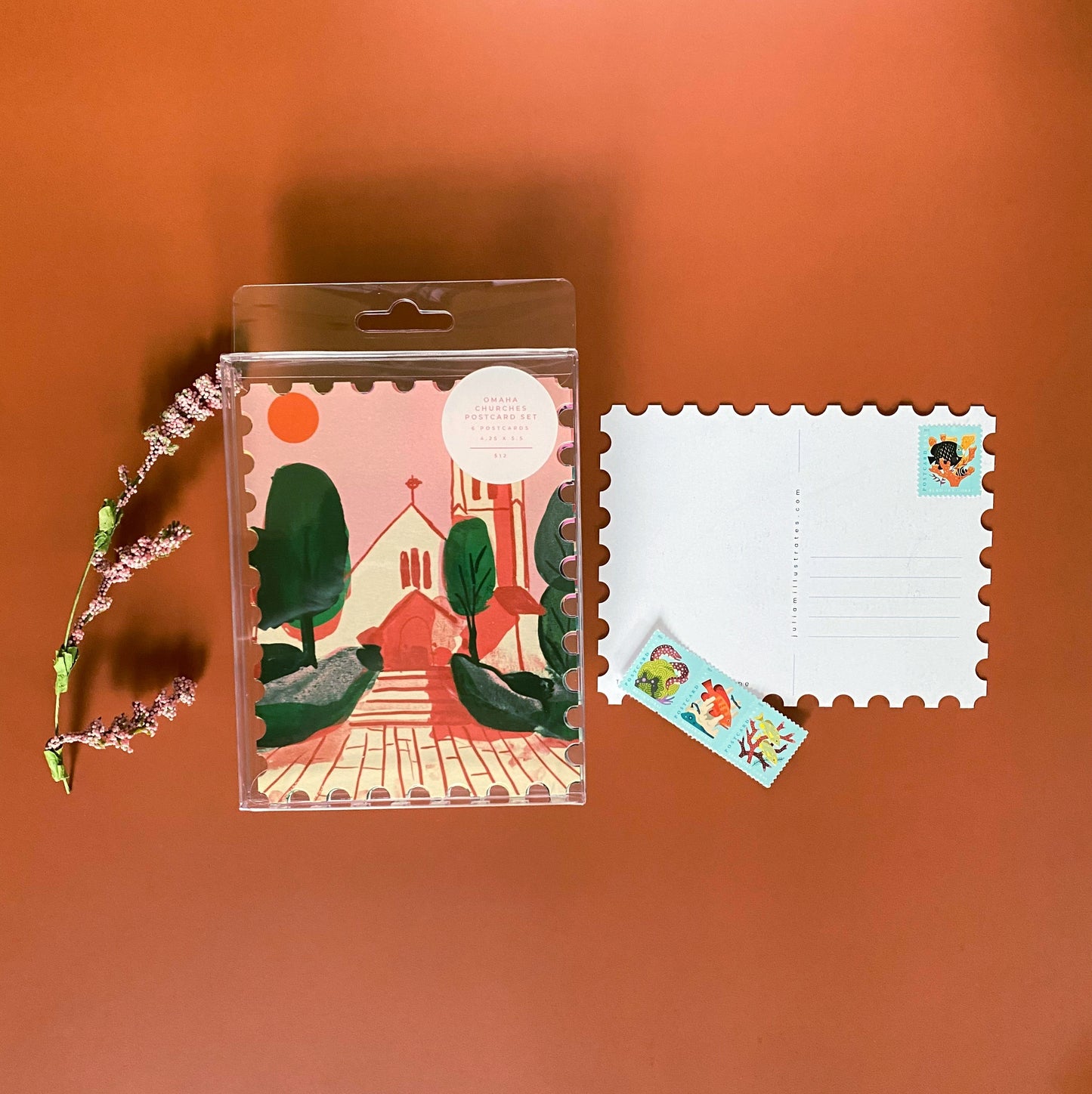 Omaha Churches Postcard Set
