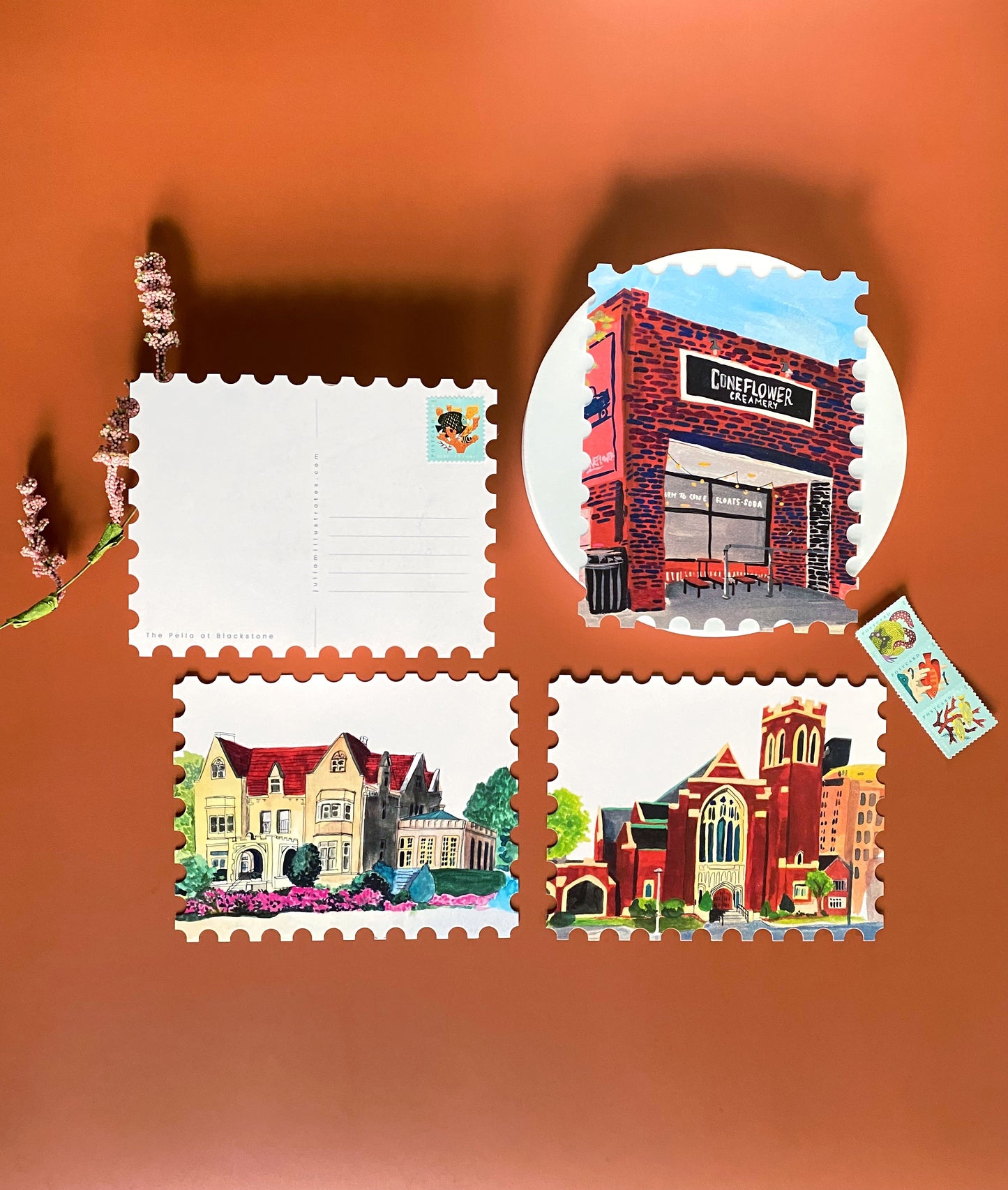 Blackstone Series Postcard Set