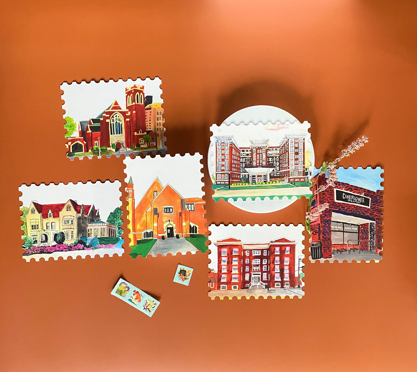 Blackstone Series Postcard Set