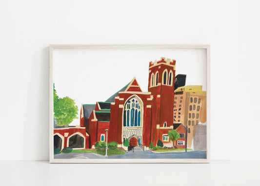 First Presbyterian Church Print