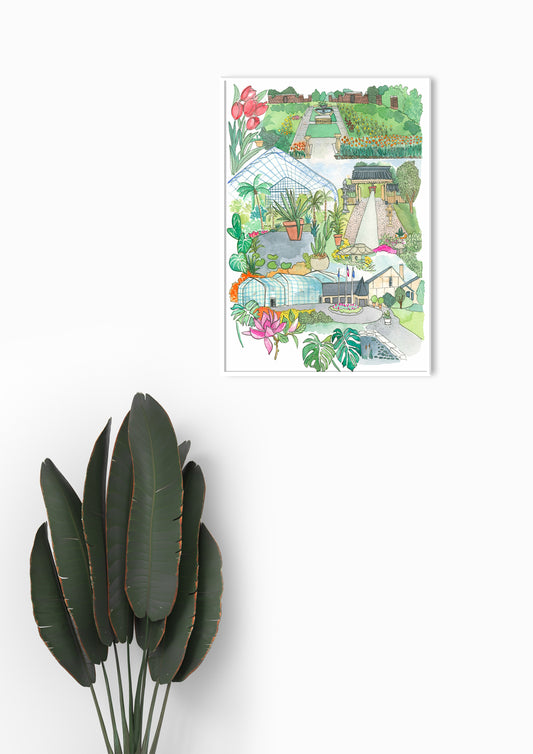 Lauritzen Gardens Print