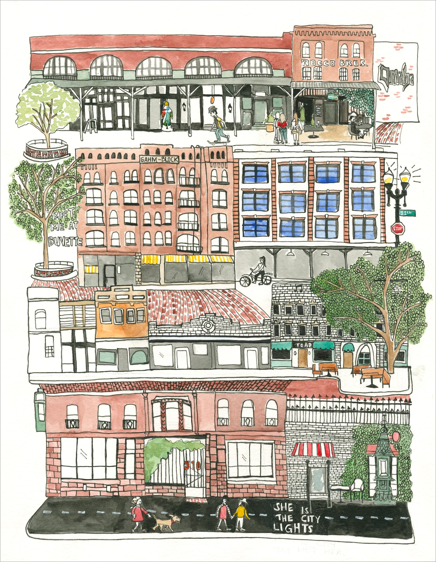 Old Market Print