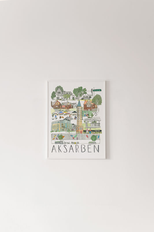 Aksarben Print
