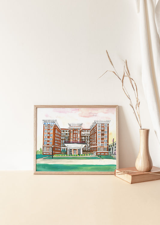 Cottonwood Hotel Print