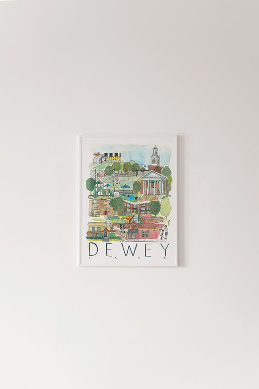Dewey Park Print