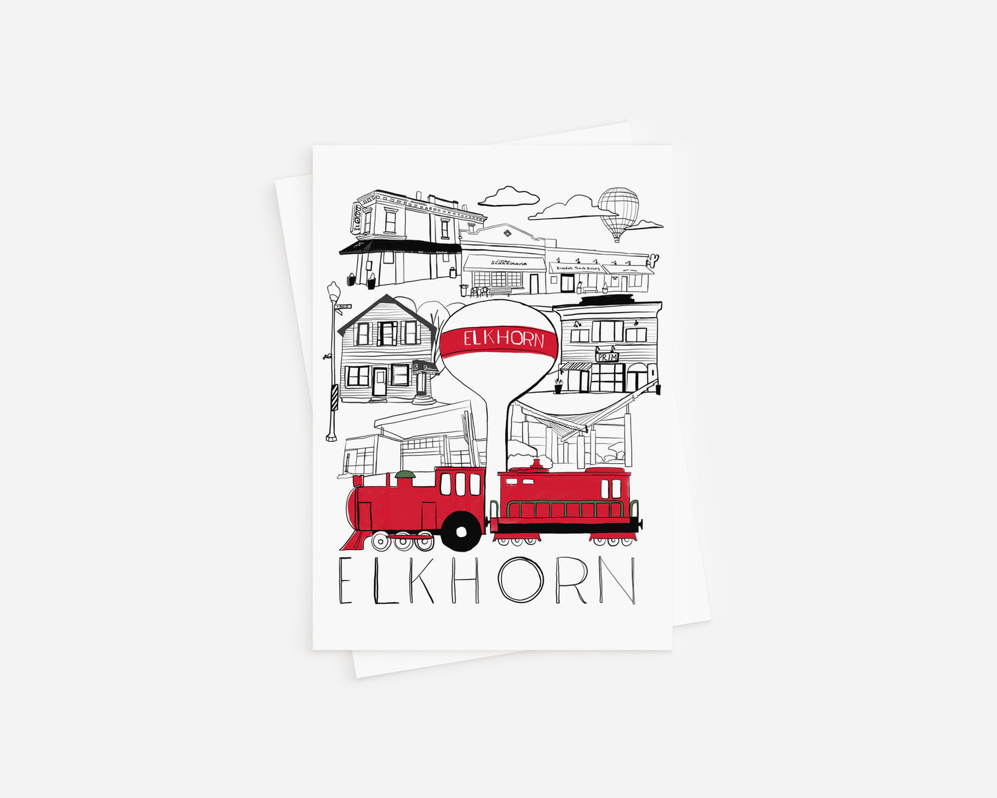 Elkhorn Greeting Card