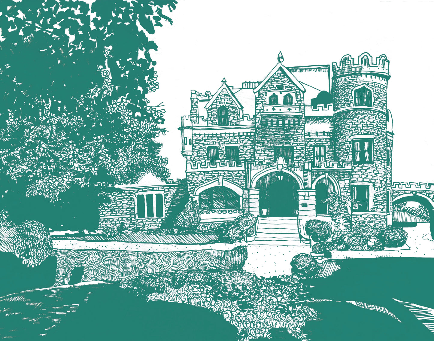 Joslyn Castle Print