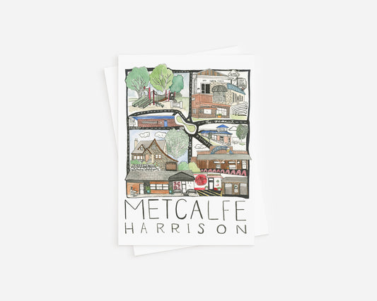 Metcalfe Harrison Greeting Card