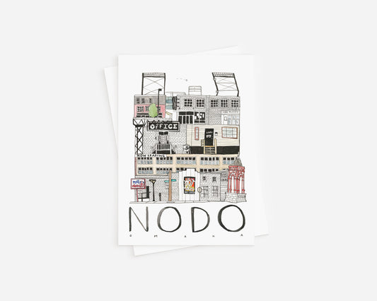 North Downtown Omaha Greeting Card