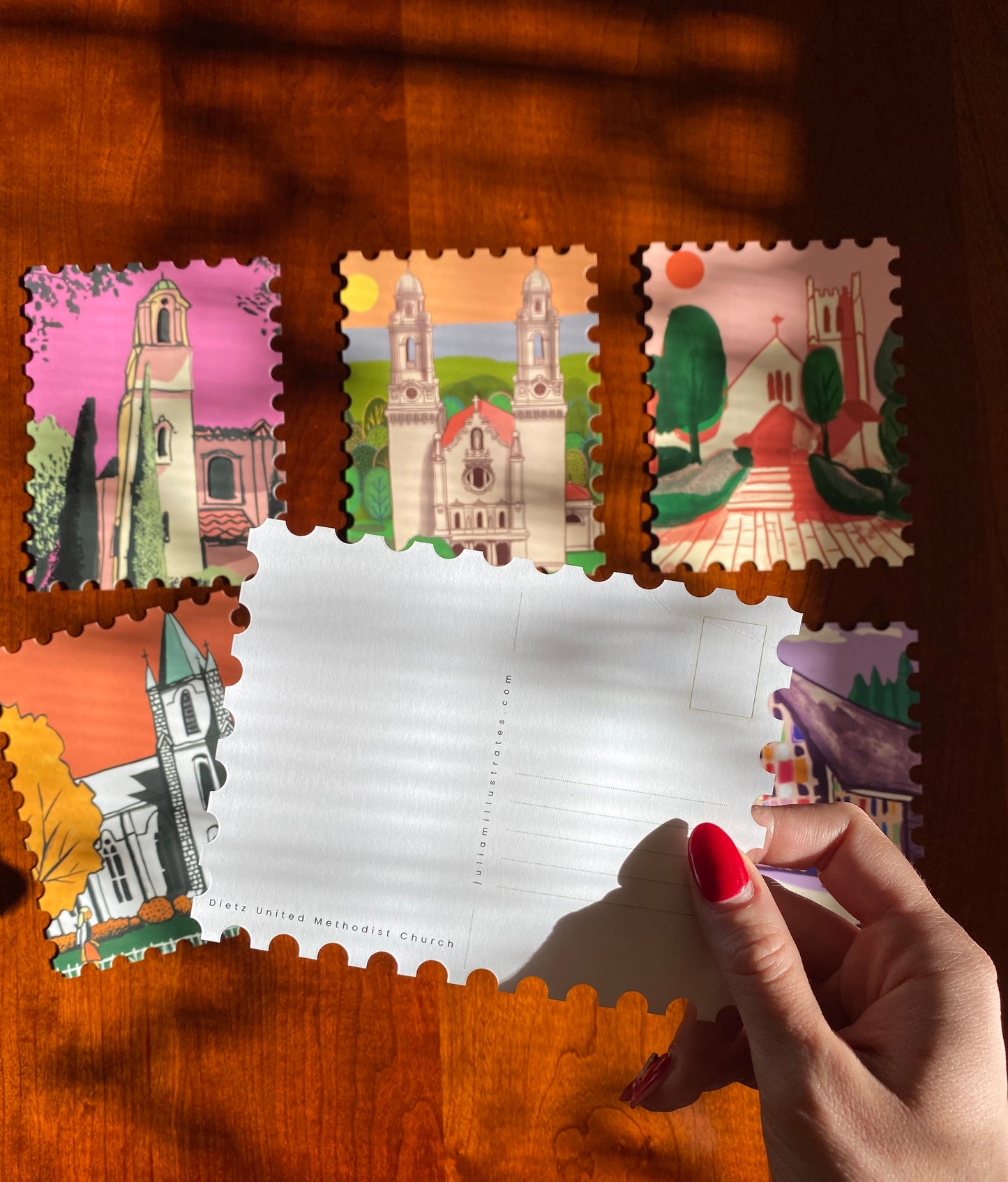 Omaha Churches Postcard Set
