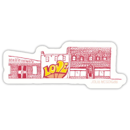 North 24th Street Sticker