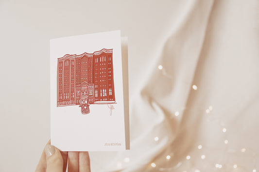 Livestock Exchange Greeting Card