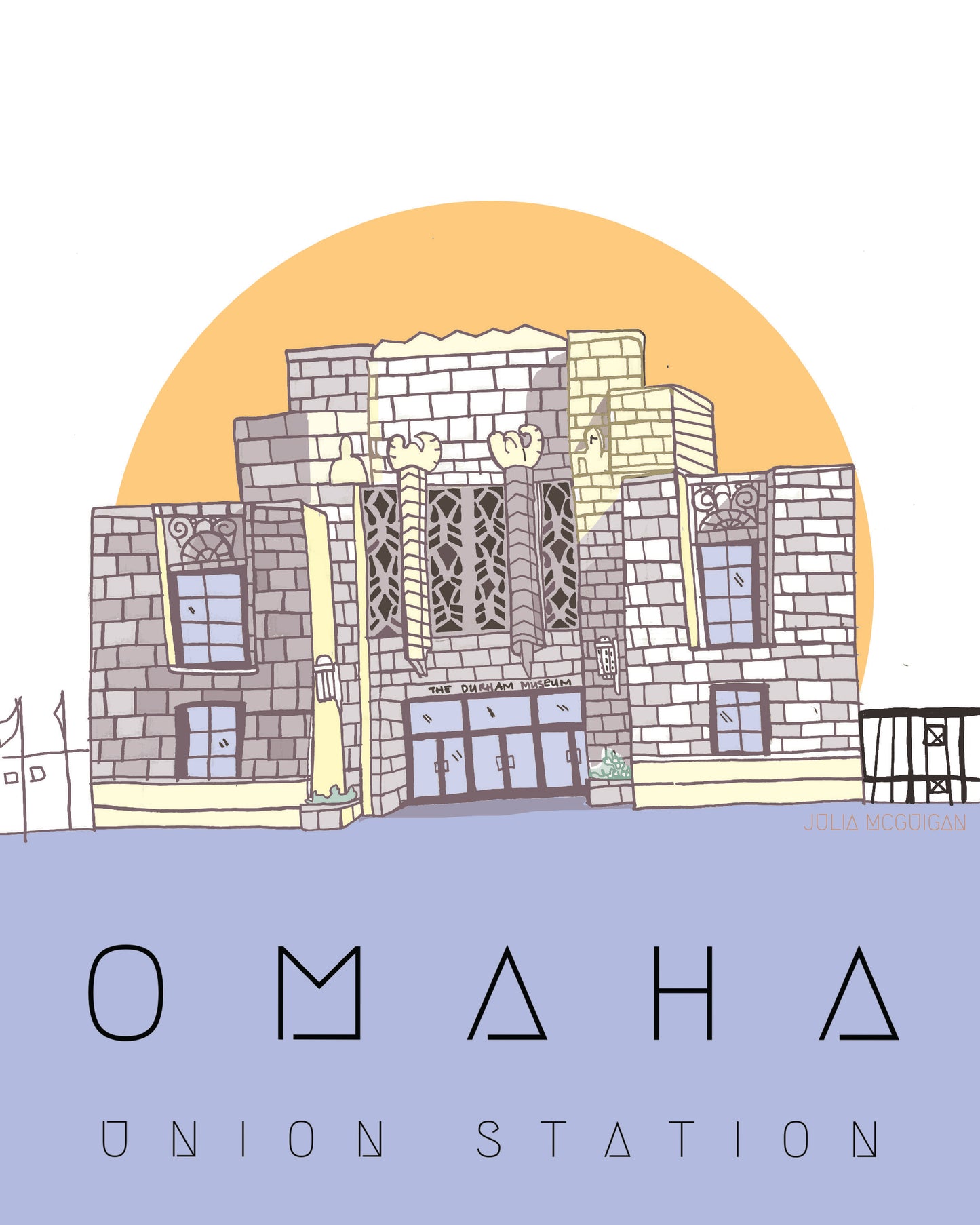 Omaha Union Station Print