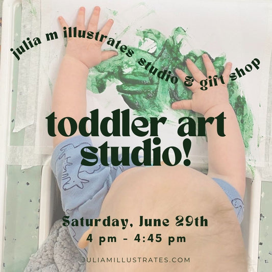 Toddler Art Studio!