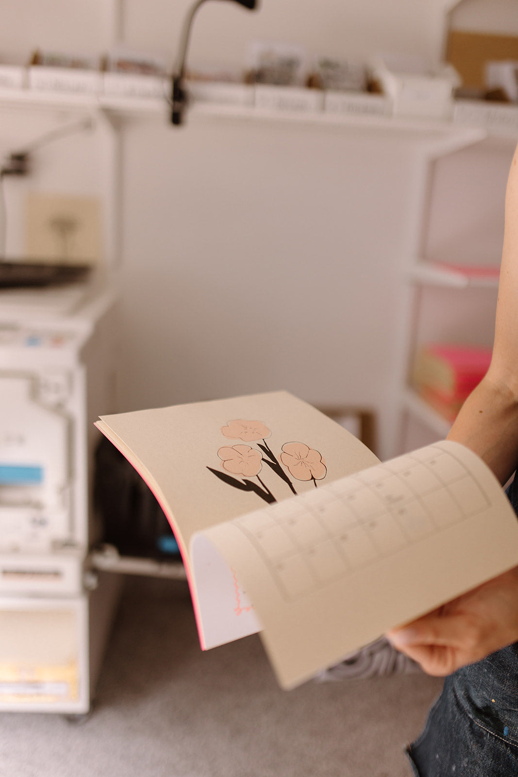 2027 Nebraska Native Flowers - Risograph Calendar
