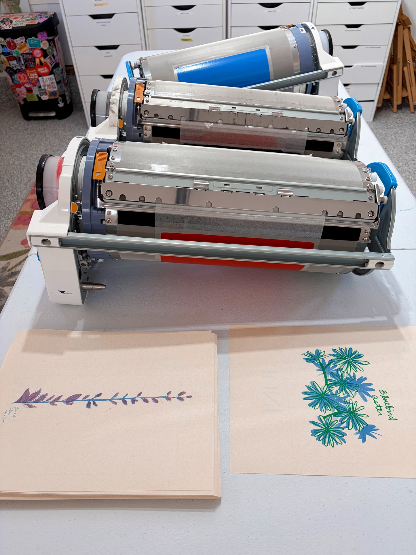 2027 Nebraska Native Flowers - Risograph Calendar
