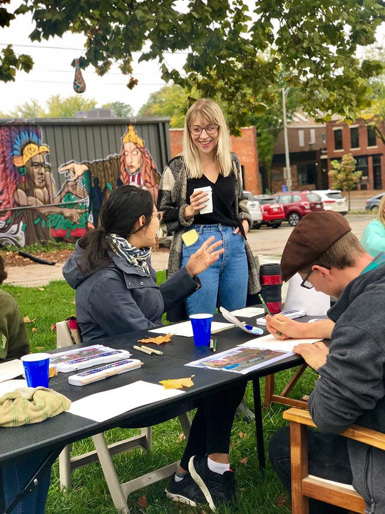 Ink & Wildflowers: Drawing Nebraska Native Flowers