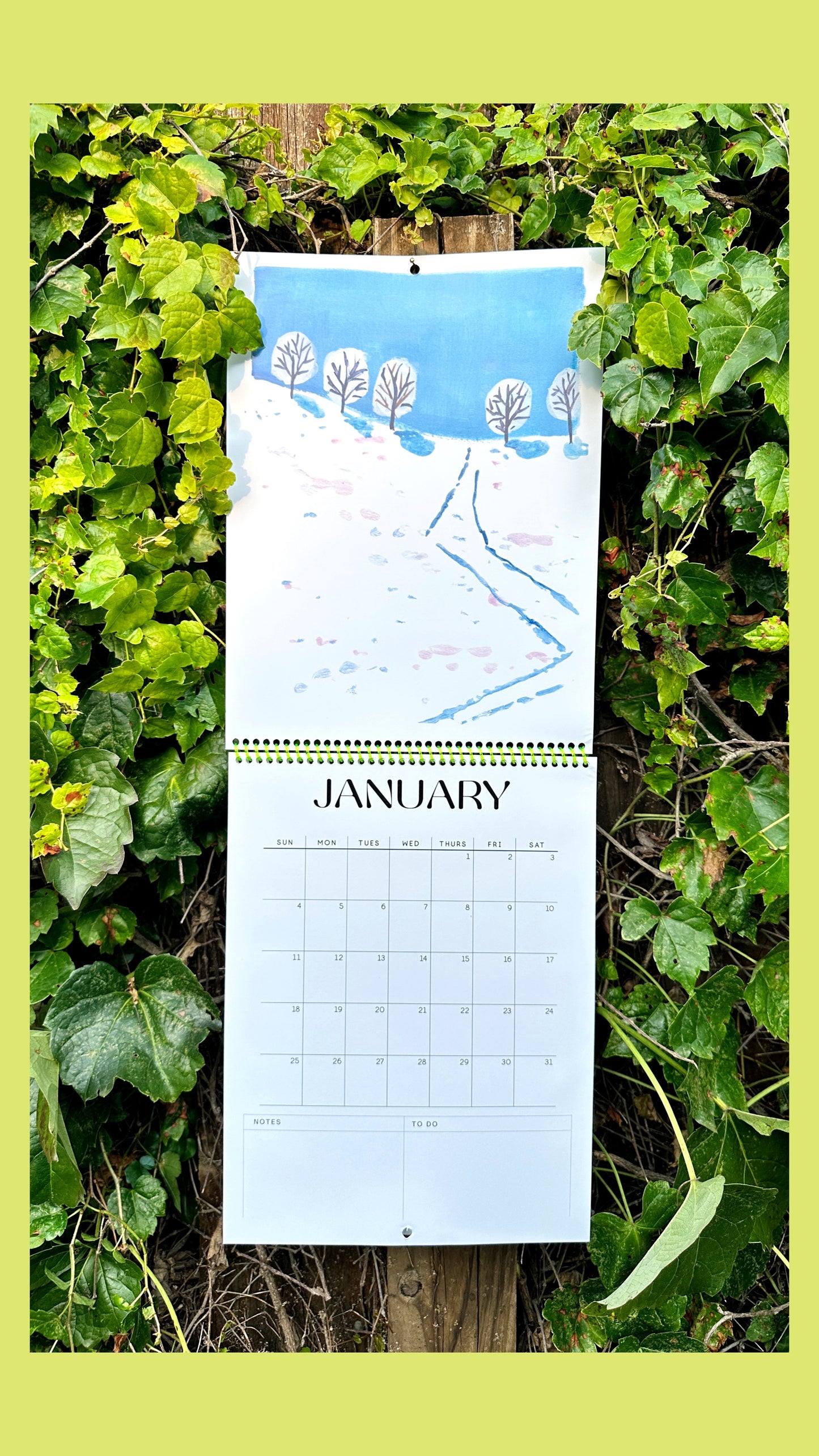 2026 Wall Calendar