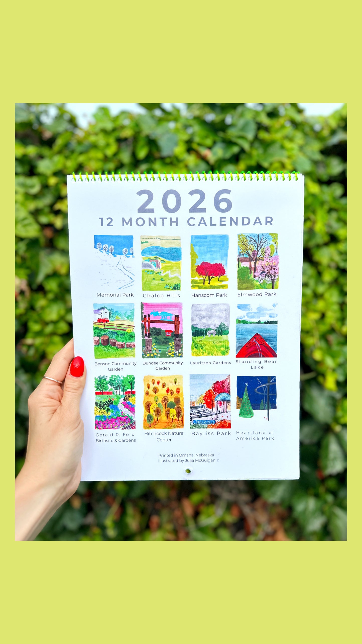 2026 Wall Calendar
