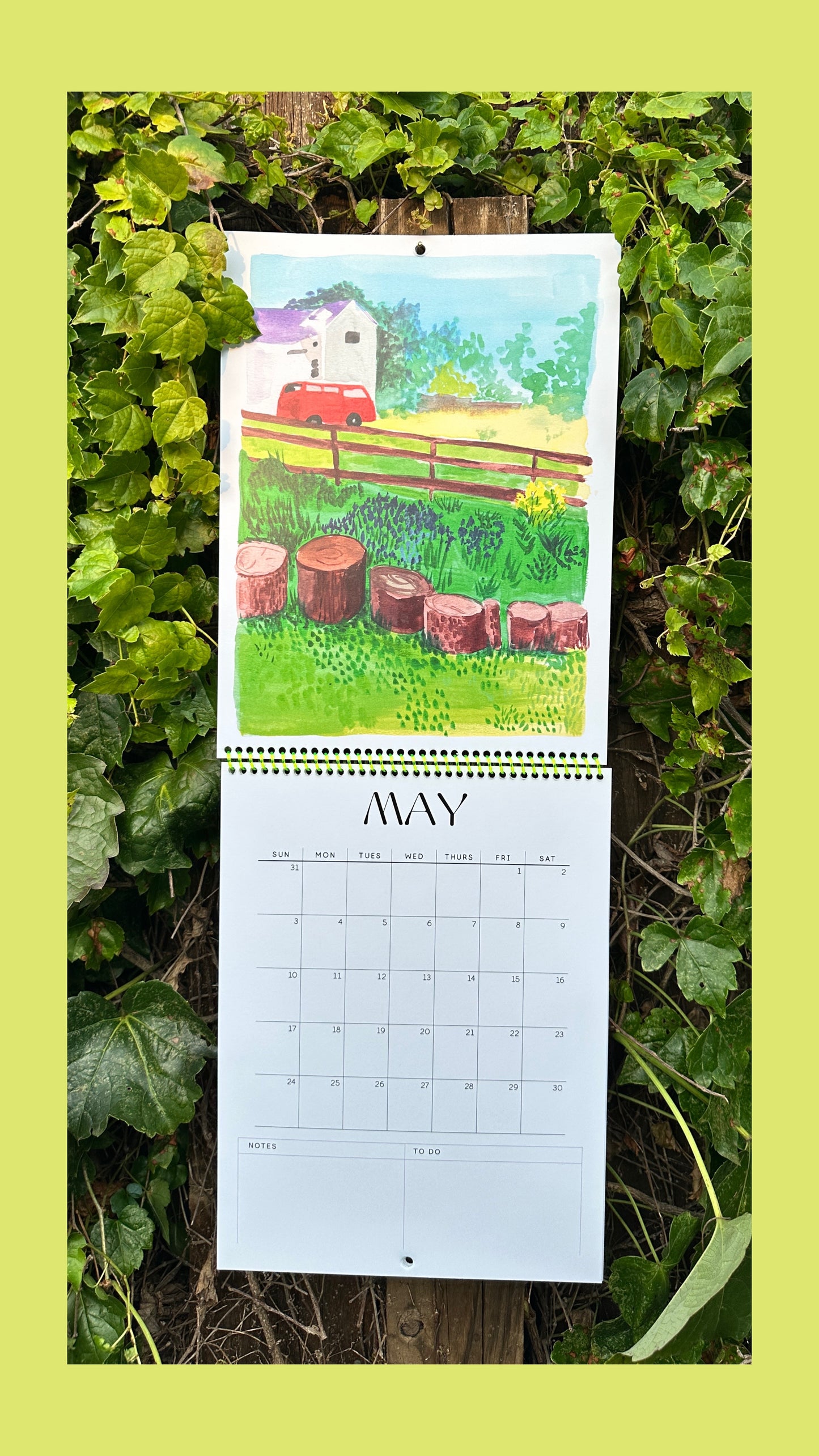 2026 Wall Calendar