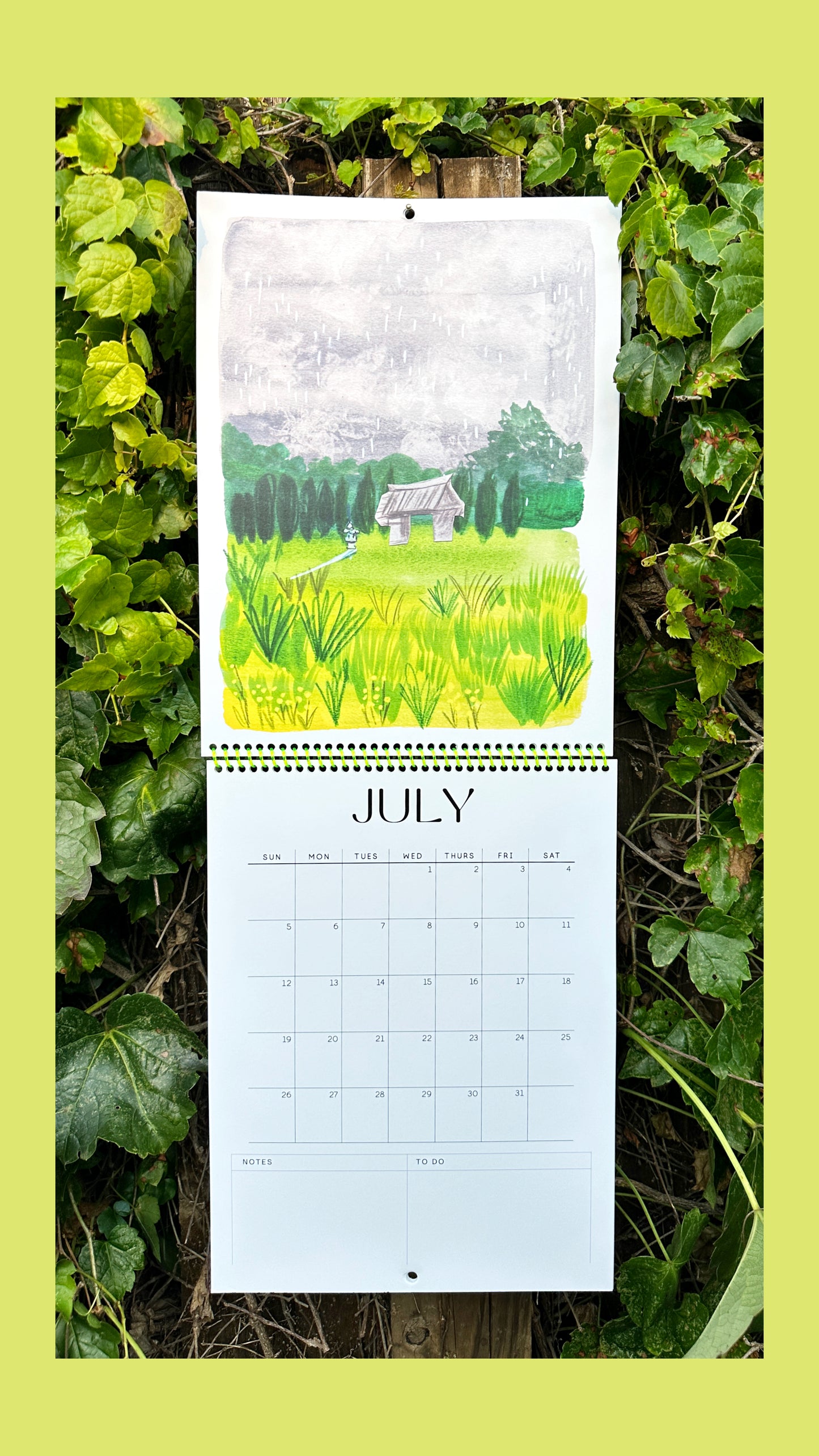 2026 Wall Calendar