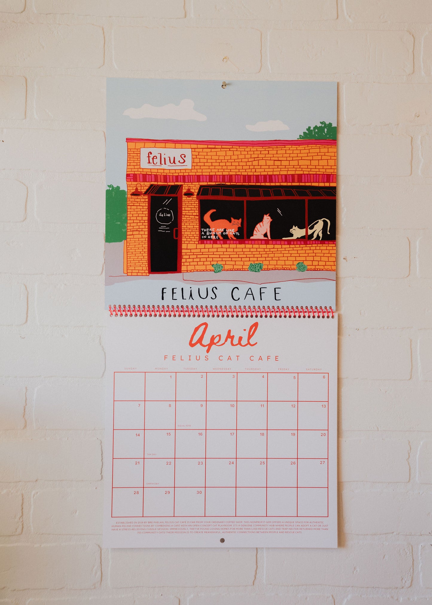 Julia's 2024 Wall Calendar