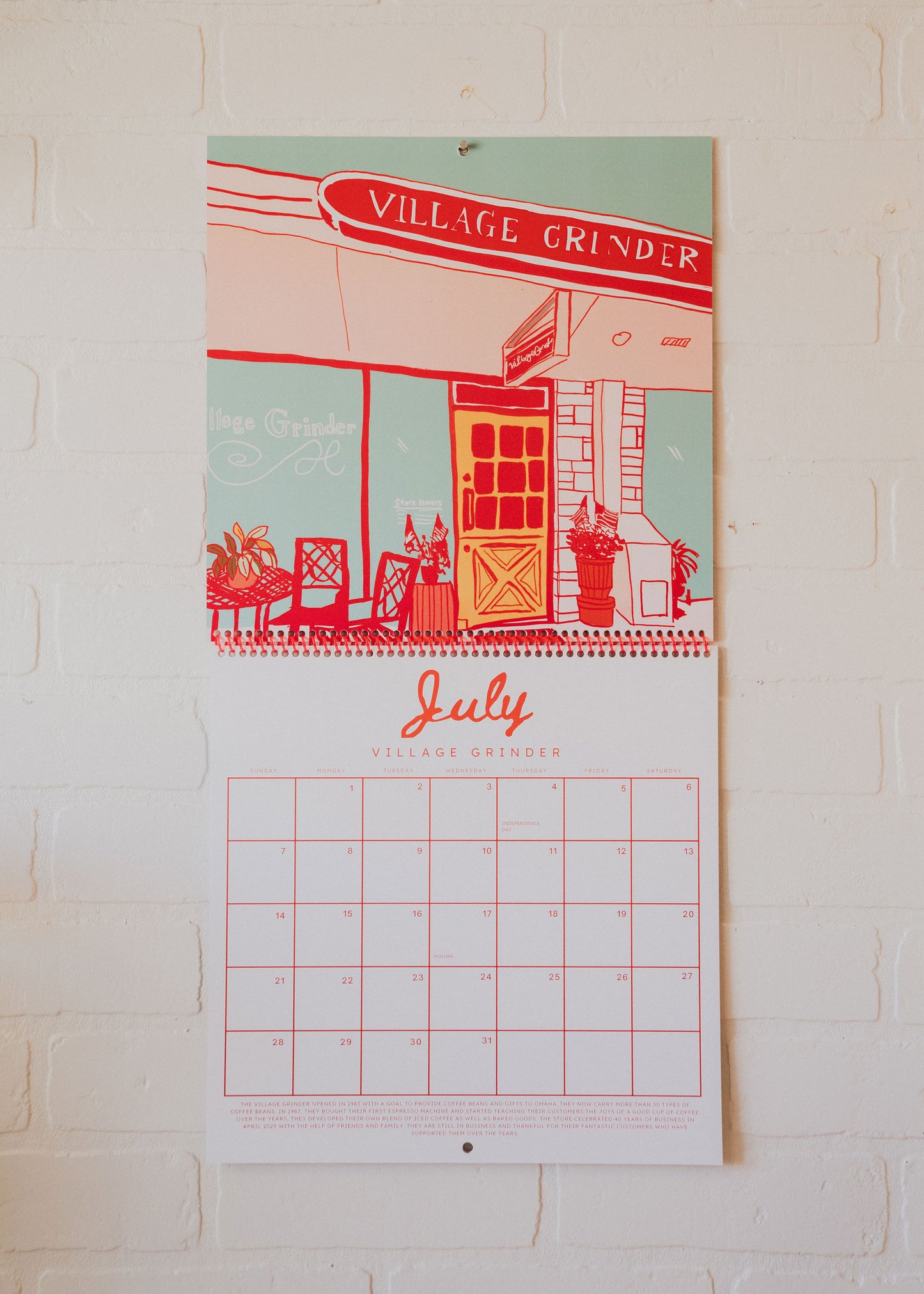 Julia's 2024 Wall Calendar