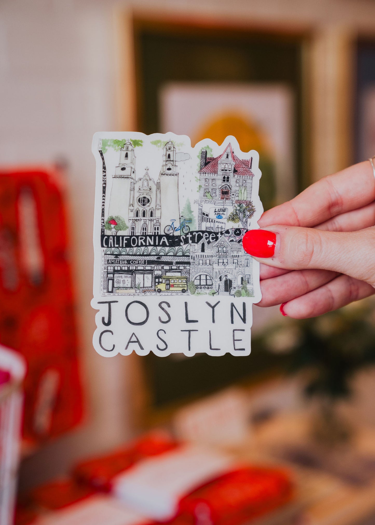 Joslyn Castle Sticker