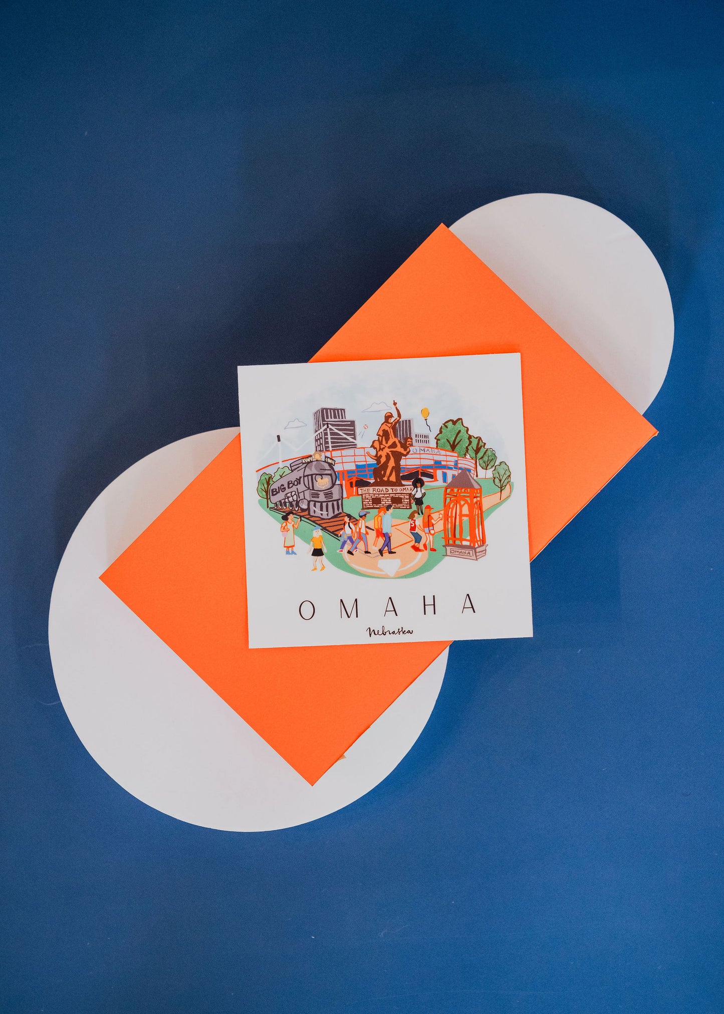 The Road to Omaha Sticker