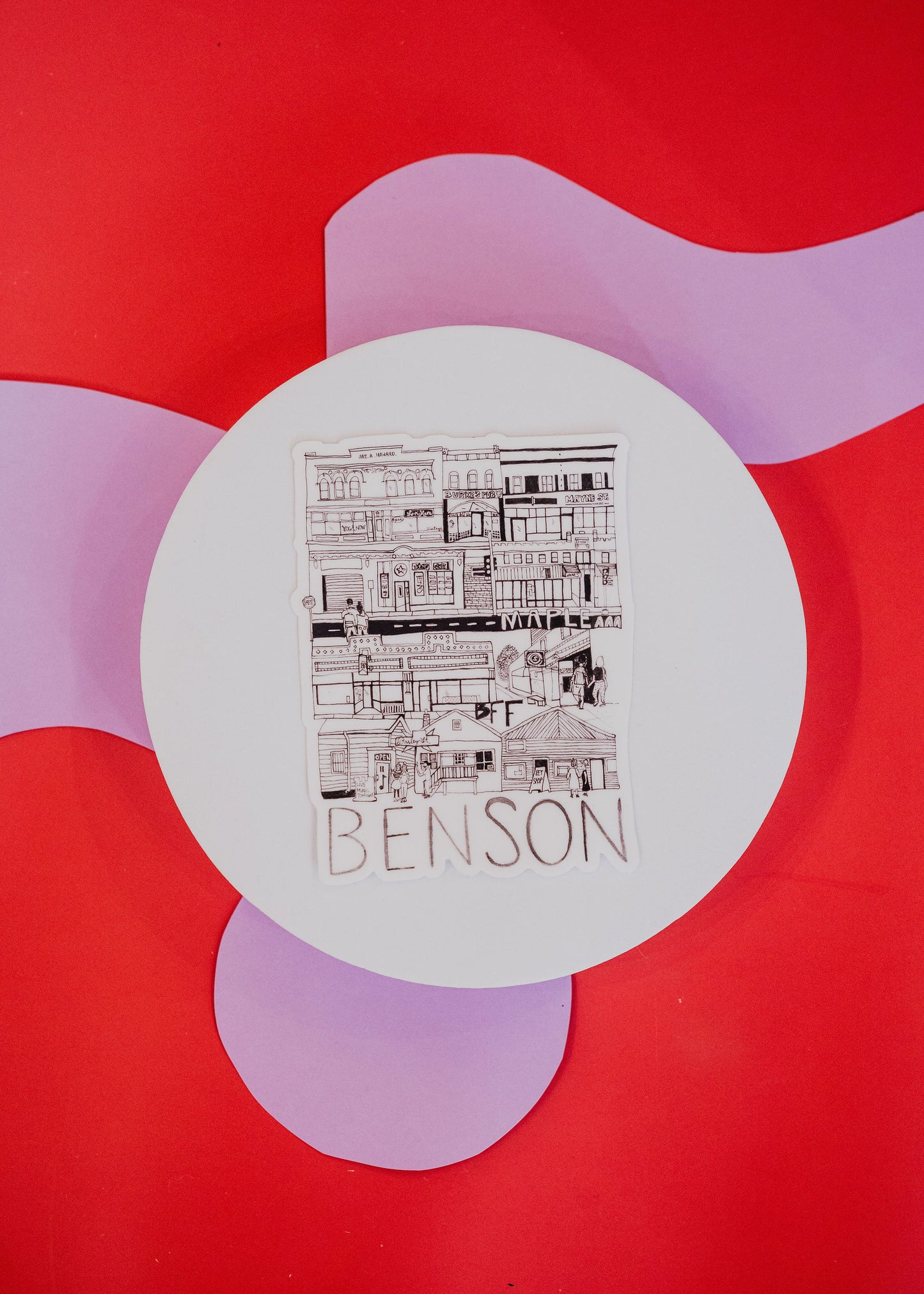 Benson Sticker