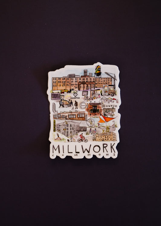 Millwork Commons Sticker
