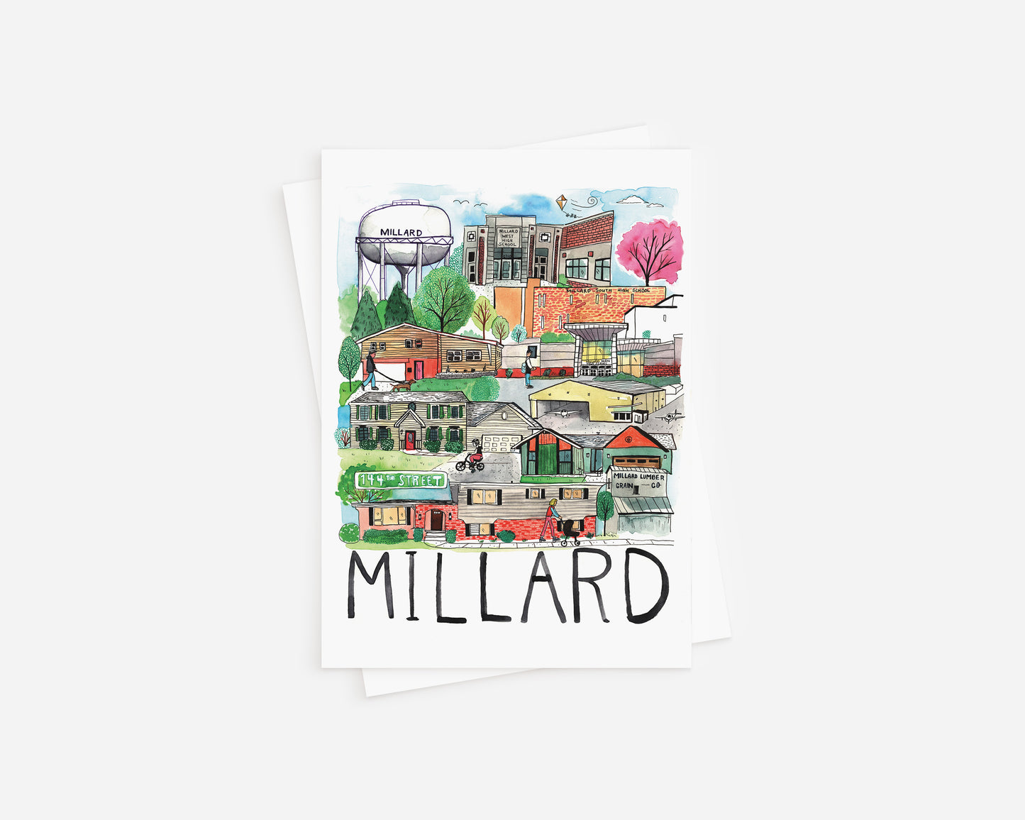 Millard Greeting Card