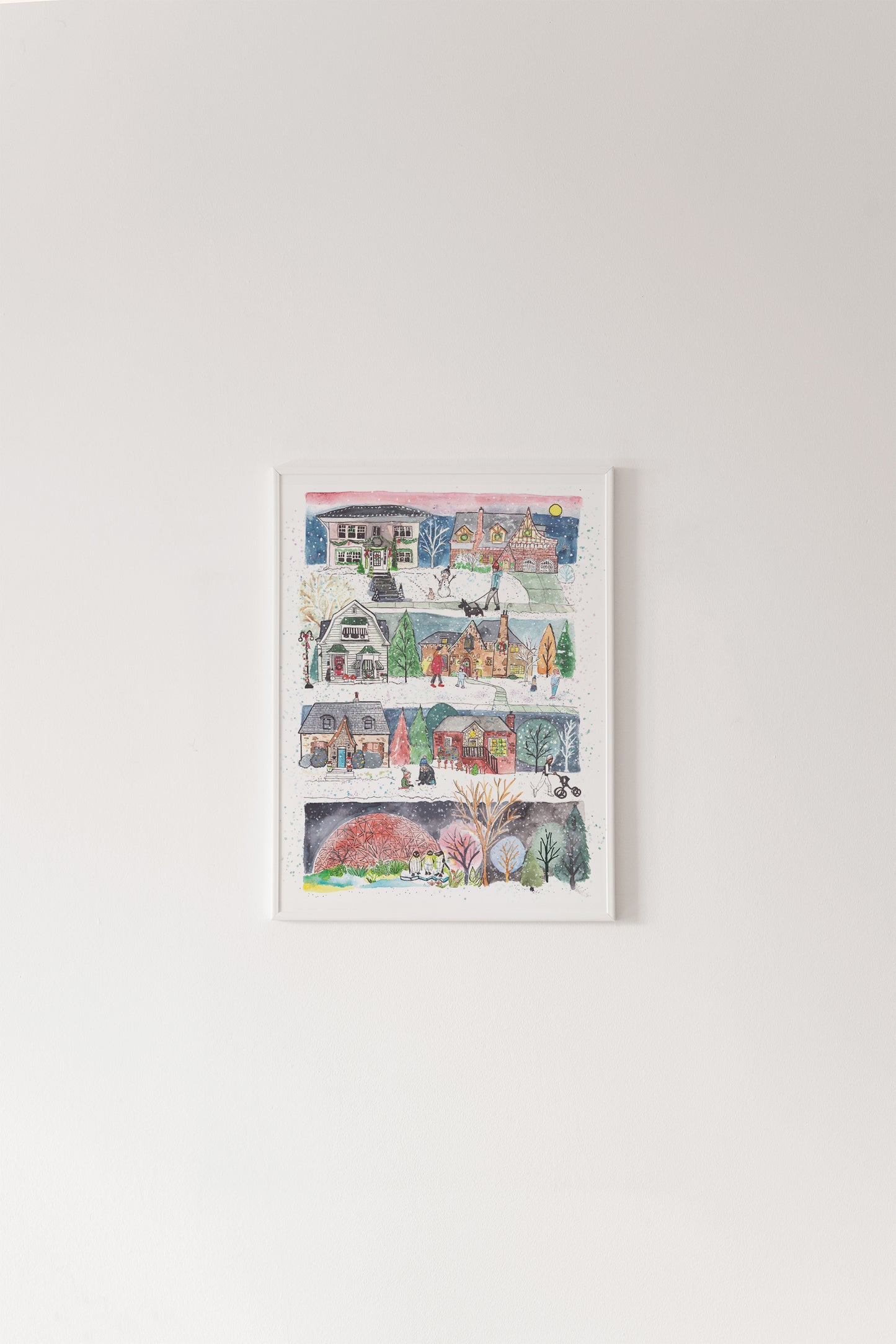 Stillness in The Snow Print